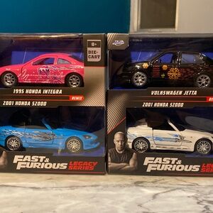 Jada Fast & Furious 1995 Honda Integra / 2001 Honda S2000 1/32